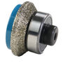 Diamond Wright Electroplated Router Bit Ghines, Form E 1/4