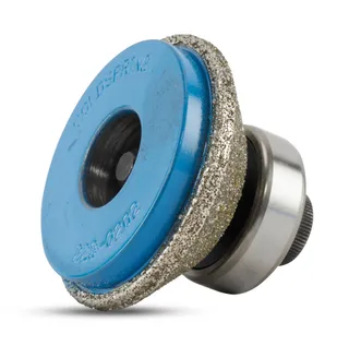 Diamond Wright Electroplated Router Bit Ghines, Form E 1/2" 30/40 Grit