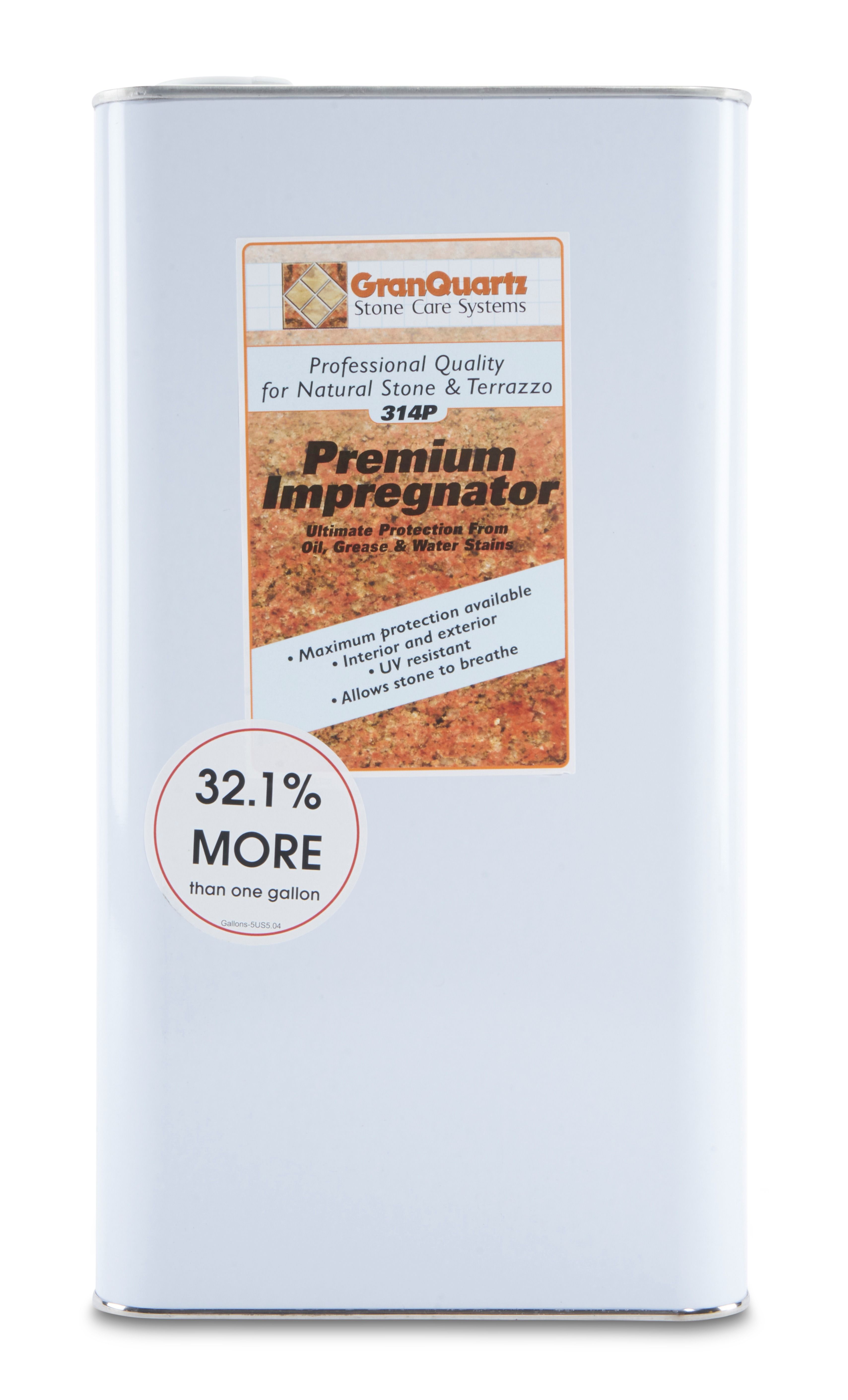 314P Premium Stone Impregnator, 5 Liter