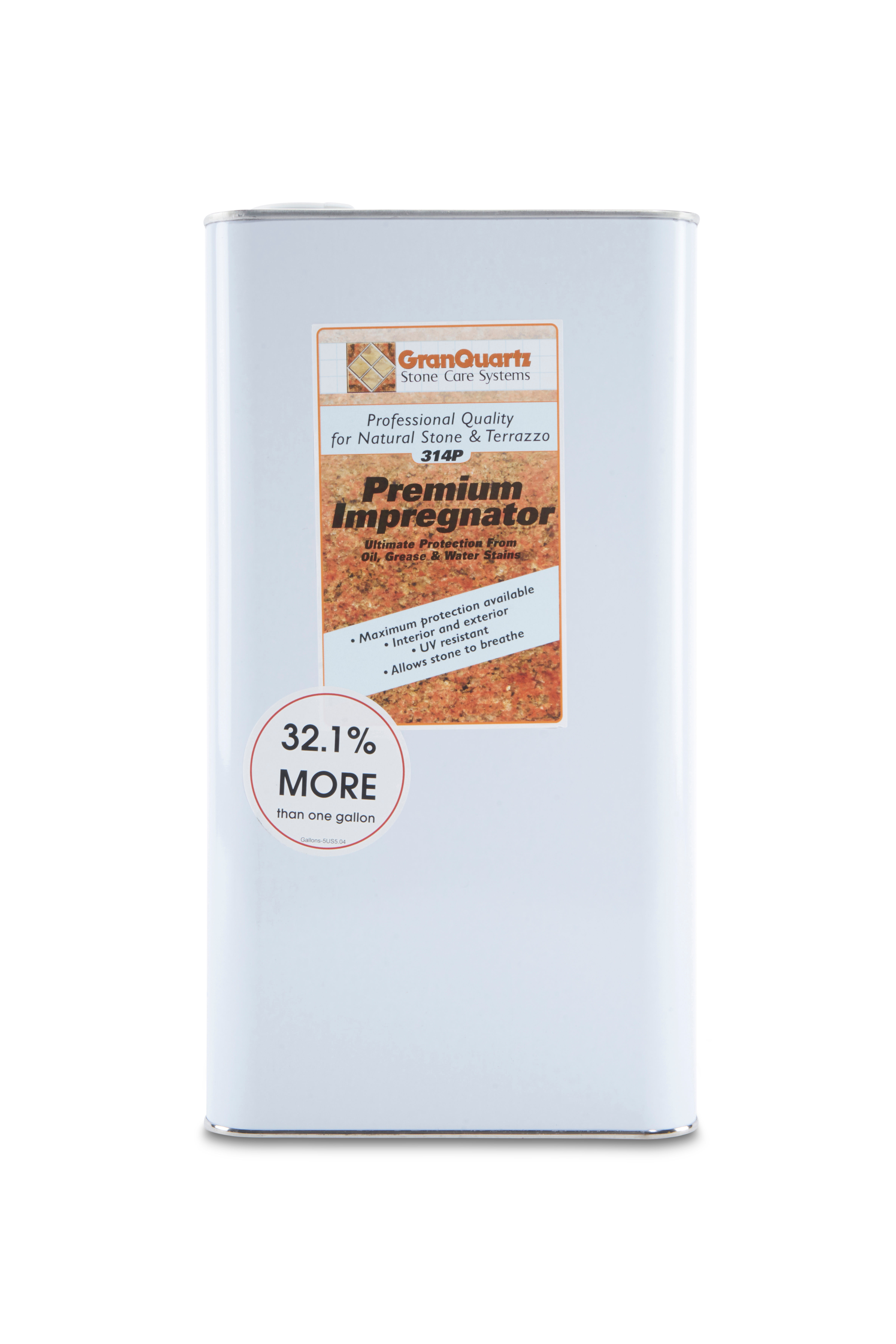 314P Premium Stone Impregnator, 5 Liter