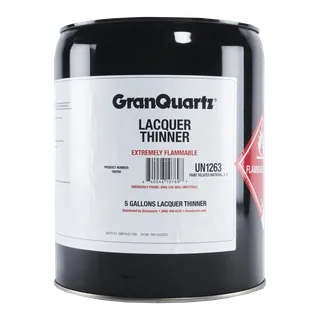 GranQuartz Lacquer Thinner, 5 Gallon
