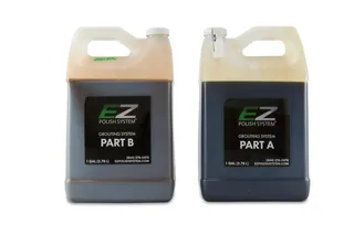 EZ Polish Grouting Part A and Part B, 2 Gallons