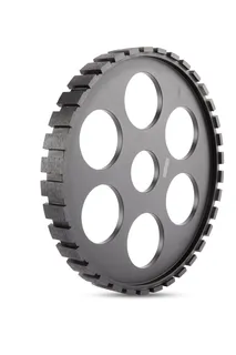 Pro Series Milling Wheel 14" x 1-1/2" 60/50mm Arbor, Metal Body
