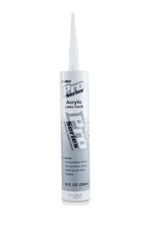 Pro Series Latex Acrylic Caulk White 10.1 oz