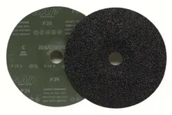 Sait Silicon Carbide Fiber Discs 7" x 7/8", 36 Grit