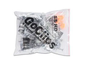 Go Clips Stainless Steel, Heavy Duty Sink Clips, 50 Per Bag, 1/8" Max