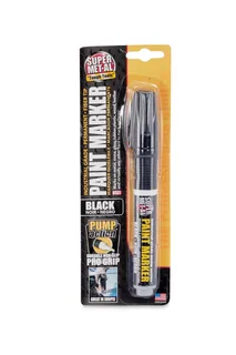Super MET-AL Paint Marker Fiber Tip Black
