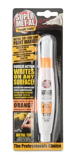 Super MET-AL Paint Marker Fine Line, Orange