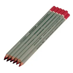 Omnichrome Marking Pencil Yellow Box Of 12 Not Permanent
