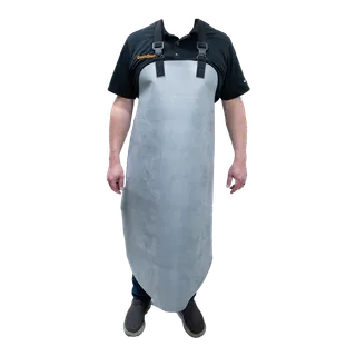 Rubber Apron Gray 1.1mm Thick 35.5" x 44"