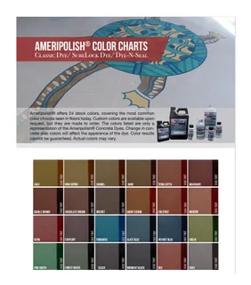 Ameripolish Classic Dye Sample Kit 24 colors, 6oz each