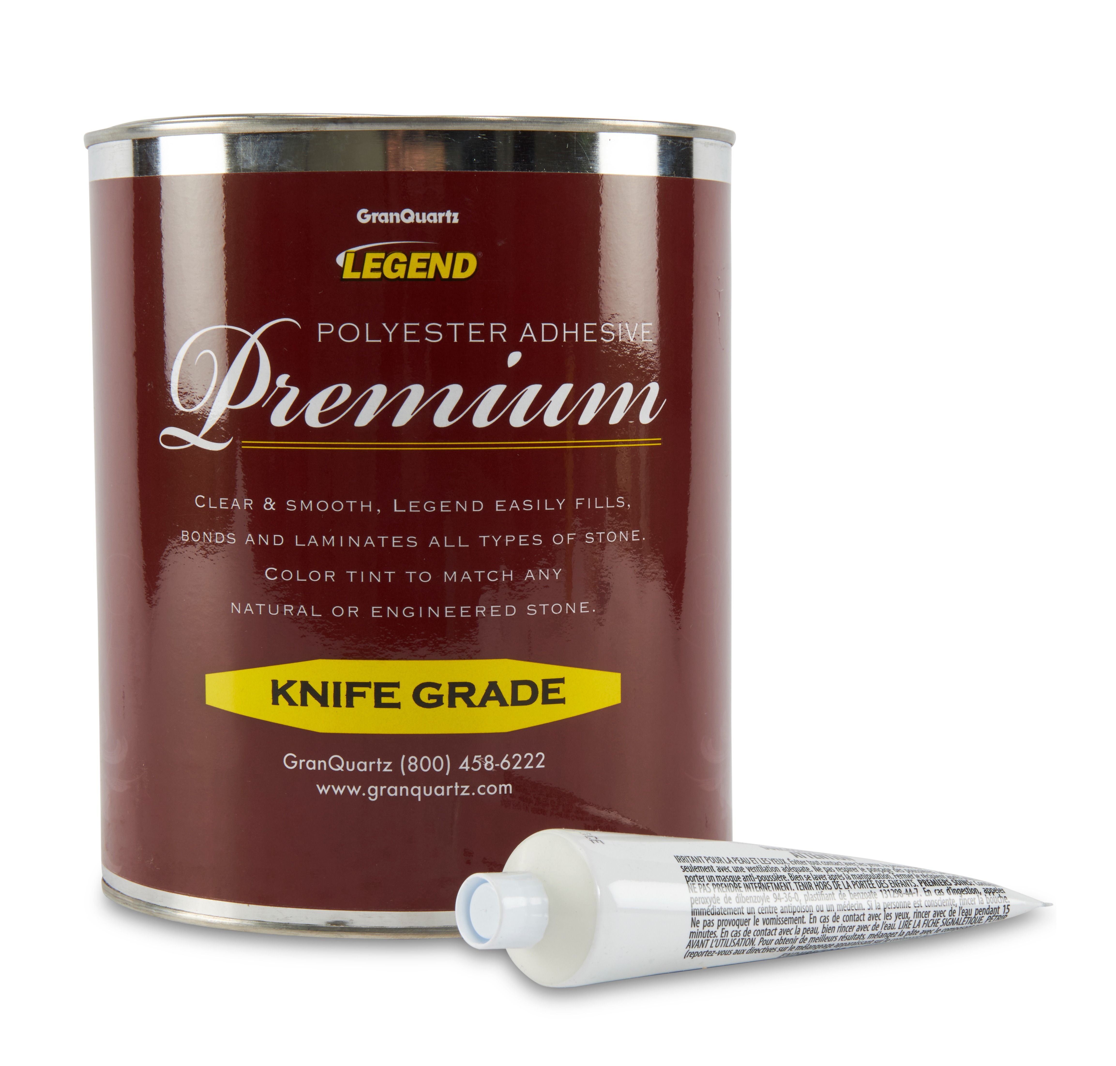 GRANQUARTZ LEGEND POLYESTER TRANS. KNIFE GRADE, GALLON