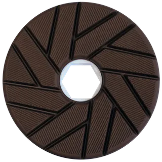 Pulsar GSD Combo Polishing Wheels 6", 50 grit Snail Lock