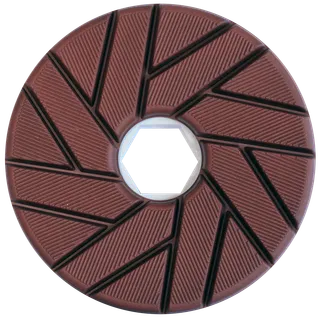 Pulsar GSD Combo Polishing Wheels 6", 400 grit Snail Lock