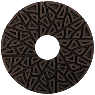 Pulsar GSD Flat Edge Polishing Wheel QRS 6", Step 1