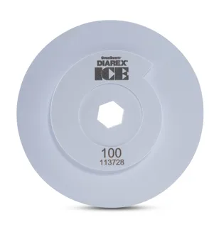 Diarex ICE Combo Wheel 100 Grit 150mm Diameter Snail Lock