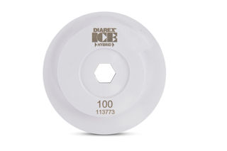 Diarex ICE Hybrid Combo Wheel, 100 Grit 130mm Diameter Snail Lock