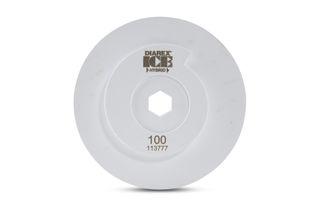 Diarex ICE Hybrid Combo Wheel, 100 Grit 150mm Diameter, Snail Lock