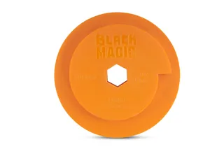 Black Magic Combo Wheel 130mm Diameter Snail Lock Copper Extra Fine