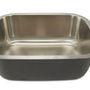 Oliveto Stainless Steel Sink 18 Gauge Singlebowl Utilty 23x17x9