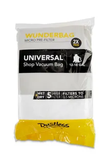 Micron Prefilter Bag 2-pk for Dustless Vacuum