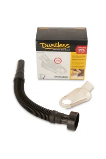 Dustless Bit Buddie Coring Dust Muzzle 1-3/8" Hole Includes 18" Hose