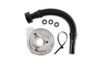 DustBuddie 5" with Universal Adapter and 18" Hose