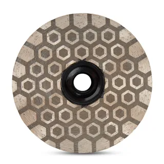 Cyclone Hex Resin Cup Wheel 4" Coarse 5/8"-11