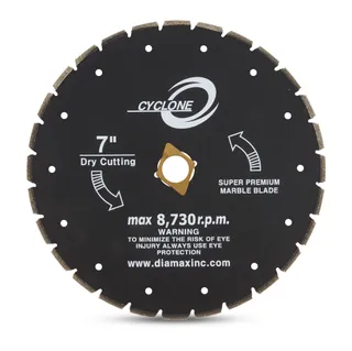 Cyclone Electroplated Marble Blade 7" 5/8"-DKO-7/8"