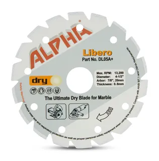 Alpha Libero Marble Blade 4 1/2"