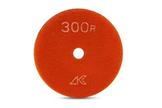 Alpha Ceramica Resin 4" 300 Grit Orange