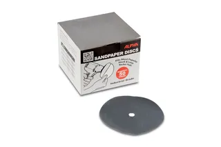 Alpha QRS Silicon Carbide Sandpaper 5" 320 Grit