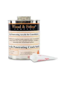 Wood And Stone Acrylic Penetrating Crack Sealer, Quart