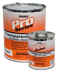 Pro Series Polyester Flowing Transparent Adhesives