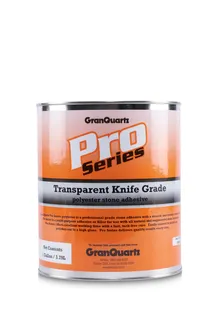 Pro Series Knife Grade Polyester Transparent Gallon