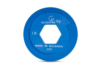GlossFire Resin Disc 5" 200 Grit Red Snail Lock