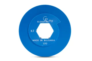 GlossFire Resin Disc 6" 100 Grit Black Snail Lock
