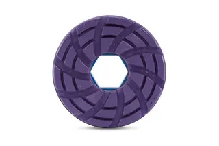 GlossFire Resin Disc 6" Buff Purple Snail Lock