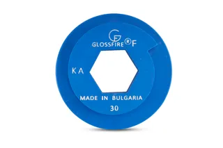 GlossFire Copper Disc 5" 30 Grit Snail Lock