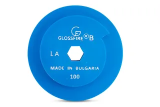 GlossFire-B Resin Disc 5" 100 Grit Black Snail Lock