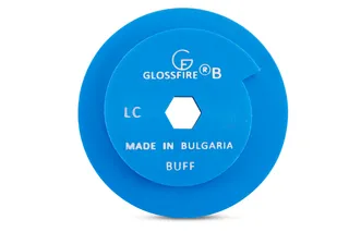 GlossFire-B Resin Disc 5" Buff Purple Snail Lock