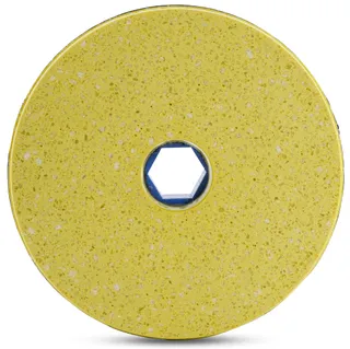 GlossFire-B Resin Disc 6" 500 Grit Yellow Snail Lock