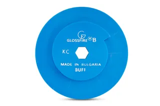 GlossFire-B Resin Disc 6" Buff Purple Snail Lock