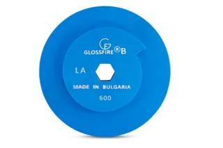 GlossFire-B Copper Disc 6" 600 Grit Snail Lock