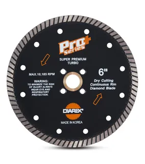 Diarex Pro Series Plus Turbo Blade 6" 5/8"-20mm-7/8"