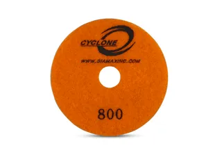 Cyclone Superflex Wet Polishing Pad 4" 800 Grit