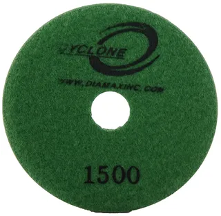 Cyclone Superflex Wet Polishing Pad 4" 1500 Grit