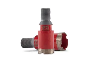 Dongsin CNC Core Bit 1 3/8" 1/2 Gas Reverse Thread