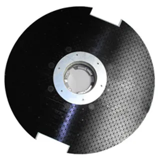 Weighted Diamond Pad Driver with NP9200 Clutch Plate 17"
