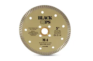 Black Ops Turbo Blade M4 5", 7/8" x 5/8" x 4 Hole, 10mm